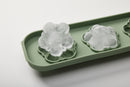 Silipot Silicone Flower Ice Tray Sage Green