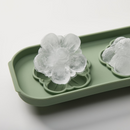 Silipot Silicone Flower Ice Tray Sage Green