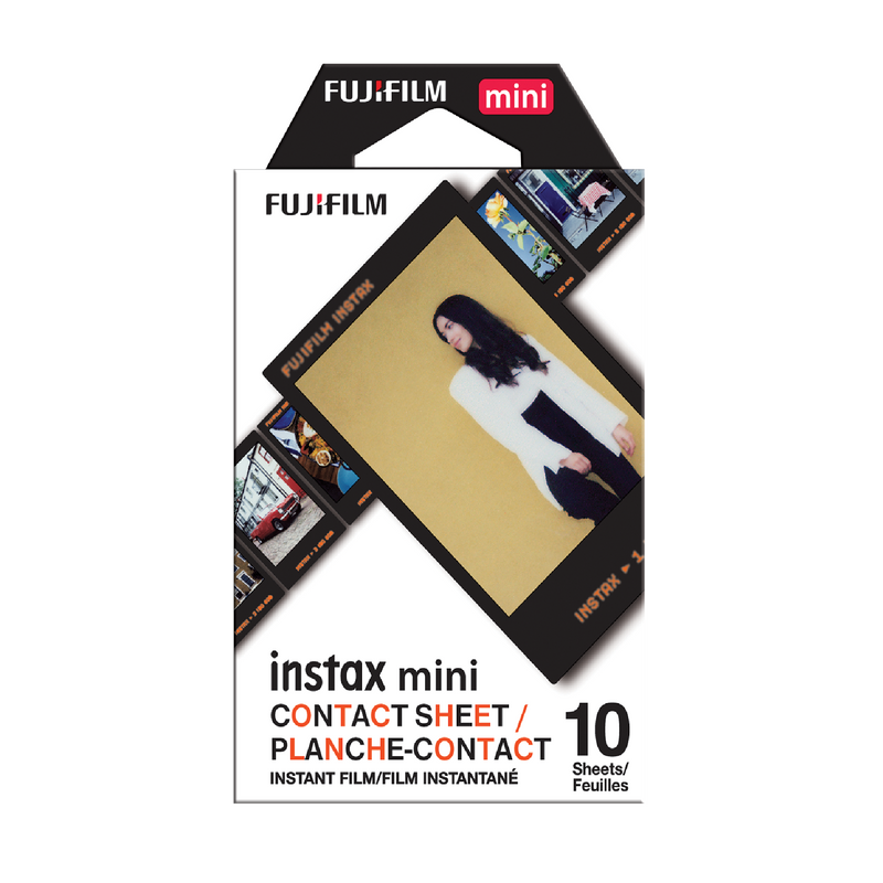 Fujifilm Instax Mini Instax Film Contact Sheet 10-Exposure Pack