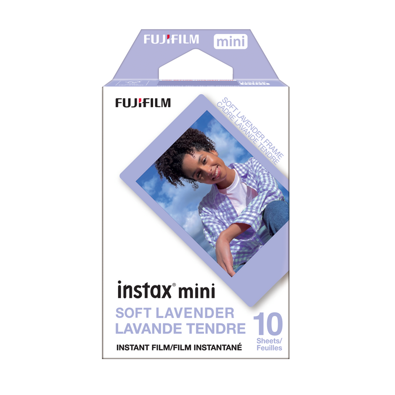 Fujifilm Instax Mini Instax Film Soft Lavender 10-Exposure Pack