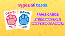 PAWSUM Action Playing Cards -Trading Card Game with 20-face dice