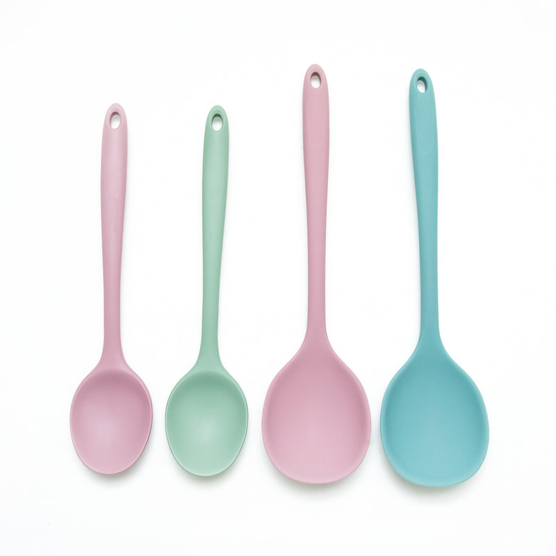 Silipot Silicone Multi-Spoon L Dark Pink