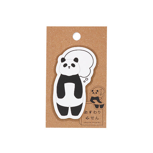 Aoto Plus Sitting Sticky Notes Panda