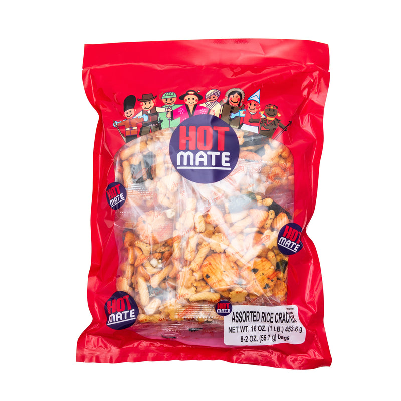 RICE CRACKER HOT MATE MIX ARARE 16OZ SK 454G