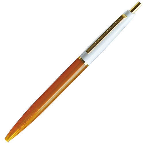 Anterique Oil-Based Ballpoint Pen 0.5mm White + Yellow