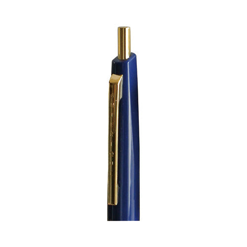 Anterique Oil-Based Ballpoint Pen 0.5mm Upper Barrel Navy Blue