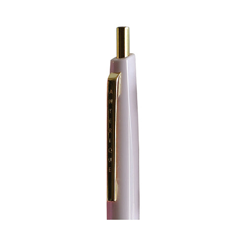 Anterique Oil-Based Ballpoint Pen 0.5mm Upper Barrel Baby Pink