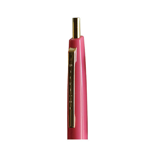 Anterique Oil-Based Ballpoint Pen 0.5mm Upper Barrel Cherry Pink