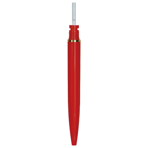 Anterique Oil-Based Ballpoint Pen 0.5mm Bottom Barrel Fire Red