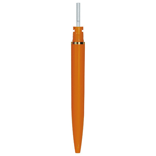 Anterique Oil-Based Ballpoint Pen 0.5mm Bottom Barrel Pure orange