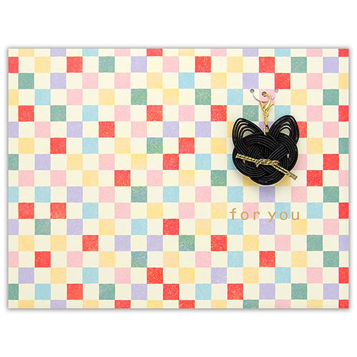 NB Co. Card WW Card Multipurpose High Collar Western Type No. 3 Envelope Black Cat