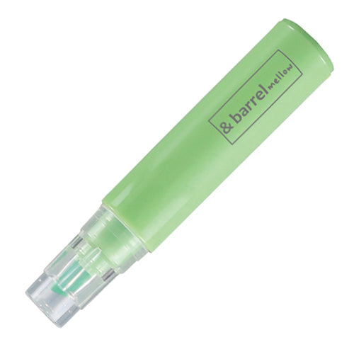 Epoch Chemical &Barrel Fluorescent Marker Highlighter Mellow Mint Green