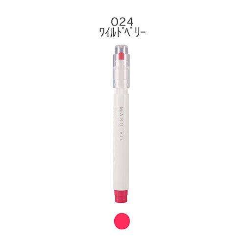 Epoch Chemical 1.0-5.0mm Maru Liner Fluorescent Marker Highlighter 024 Wild Berry