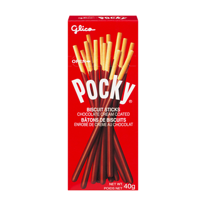 Glico Pocky Chocolate Coated Biscuit Sticks 40g