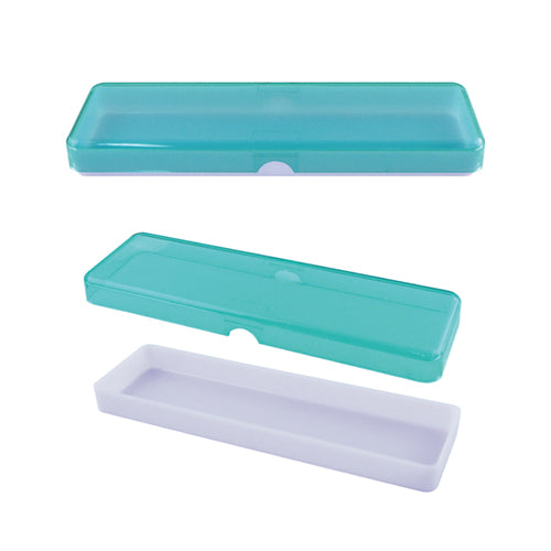 Pencil Case (2x18.8x5.7cm/El Commun/Sklo/SMCol(s): Clear,Emerald,Lris)