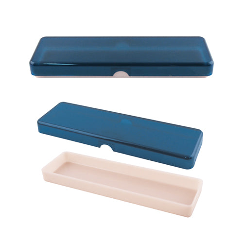 Pencil Case (2x18.8x5.7cm/El Commun/Sklo/SMCol(s): Clear,Ocean Blue,Lcru)
