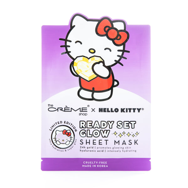 The Crème Shop Hello Kitty Ready Set Glow Sheet Mask
