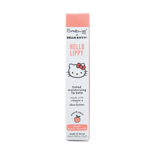The Creme Shop Hello Kitty Hello Lippy Peach Gummy Flavored