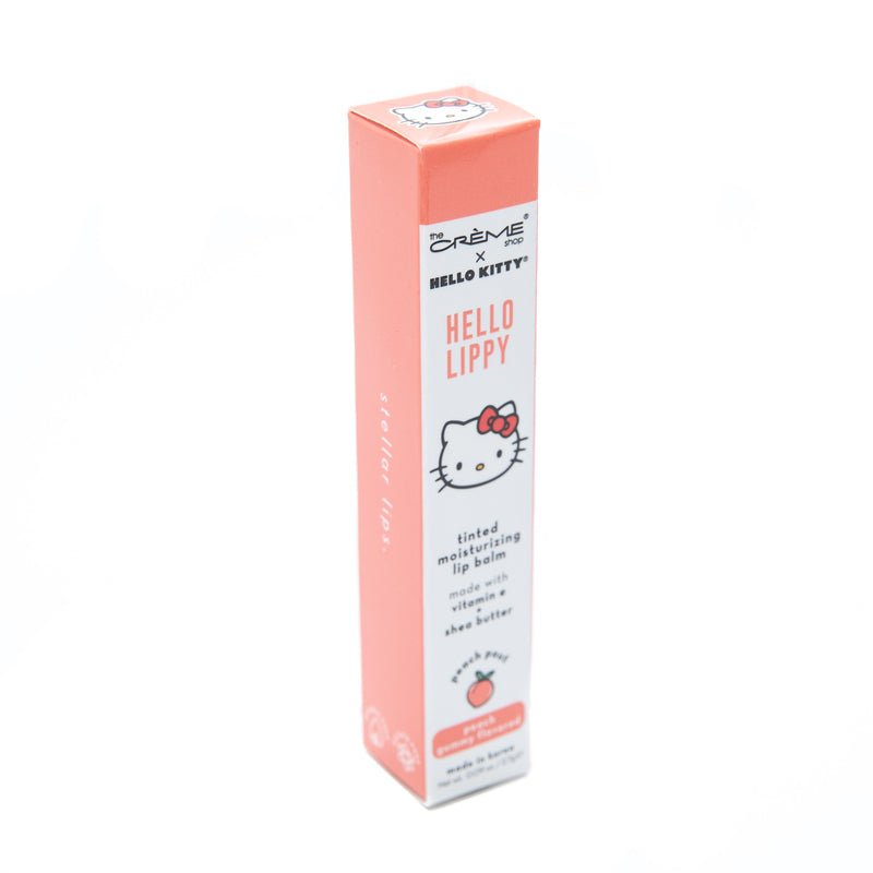 The Creme Shop Hello Kitty Hello Lippy Peach Gummy Flavored