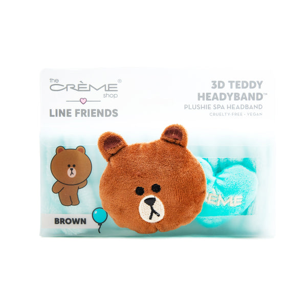 THE CREME SHOP Headband 3D Teddy Brown