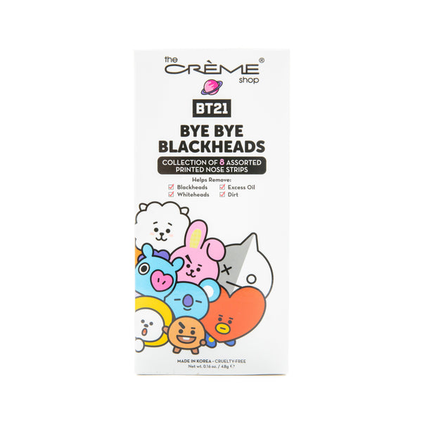 The Crème Shop BT21 Bye Bye Blackheads Printed Nose Strips