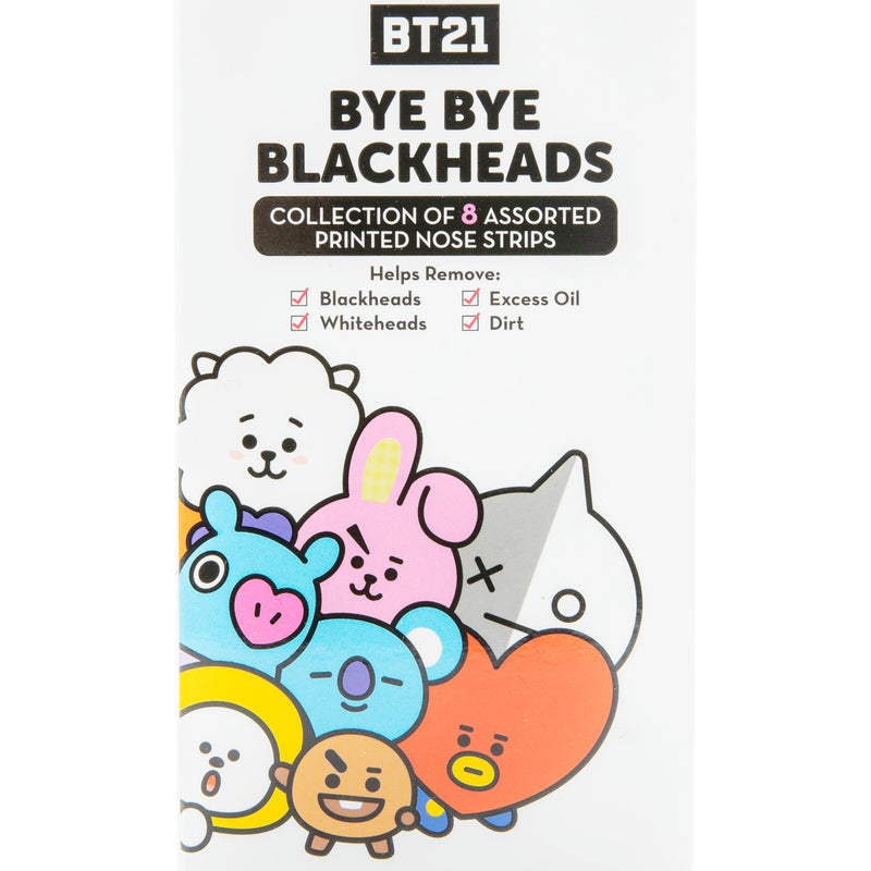 The Crème Shop BT21 Bye Bye Blackheads Printed Nose Strips