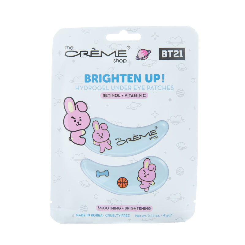The Creme Shop BT21 Brighten Up! Hydrohel Under Eye Patches