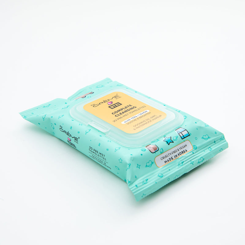The Crème Shop BT21 Complete Cleansing Towelettes (Aloe Vera + Lemon)
