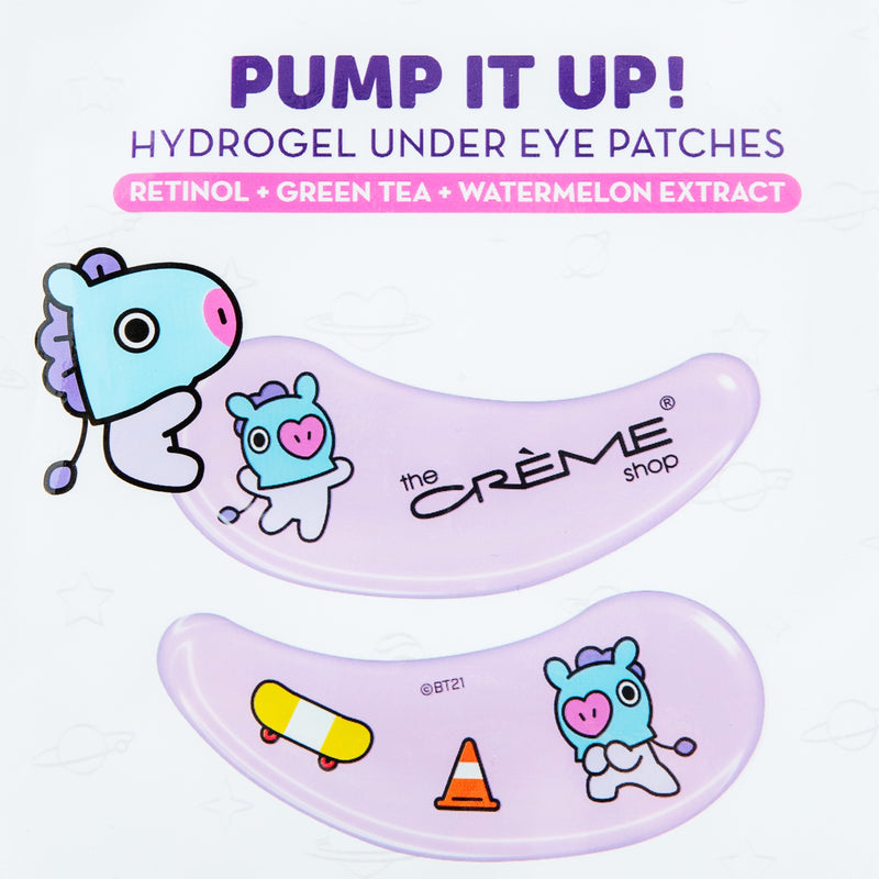 The Crème Shop BT21 Pump It Up! Hydrogel Under Eye Patches 