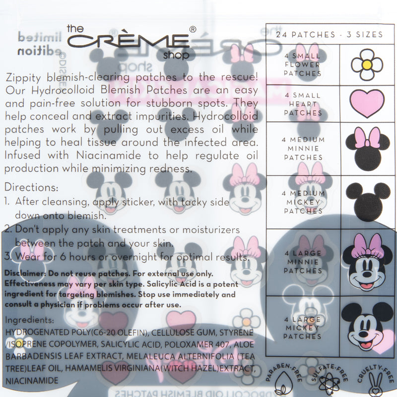 The Creme Shop Mickey & Minnie Magical Skin Hydrocolloid Blemish Patches