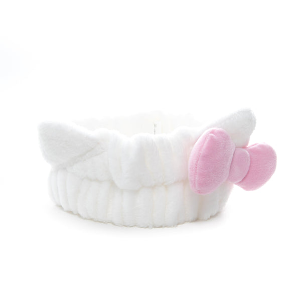 The Creme Shop Hello Kitty Pink Signature Bow Plush Spa Headband