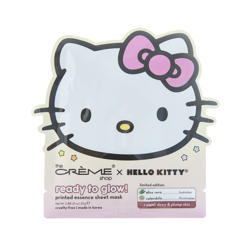 The Creme Shop Hello Kitty Ready to Glow! Printed Essence Sheet Mask