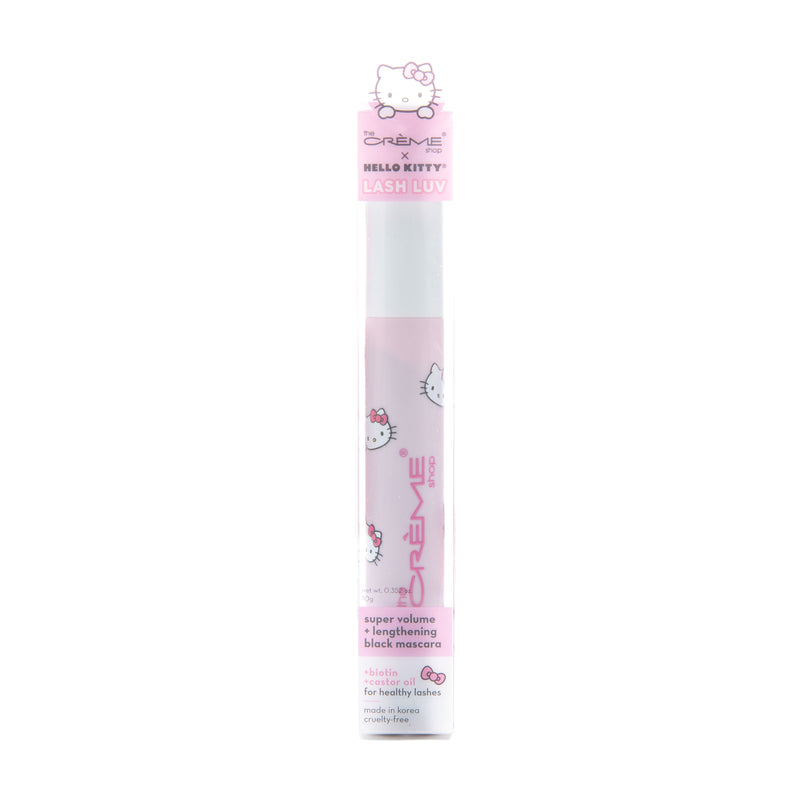 The Creme Shop Hello Kitty Lash Luv Super Volume + Lenthening Black Mascara