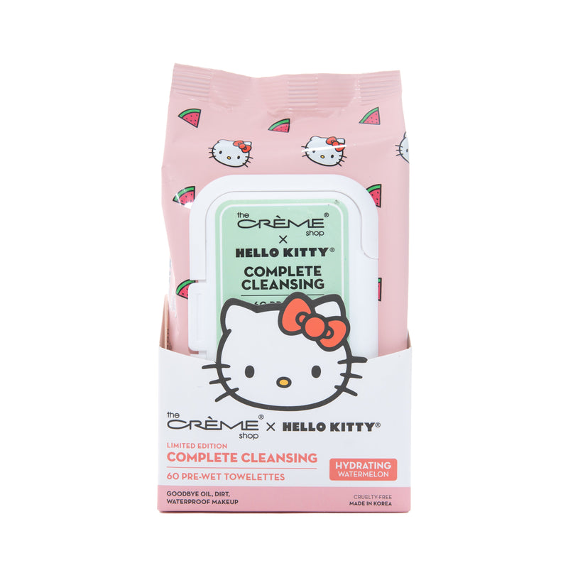 The Creme Shop Hello Kitty Complete Cleansing Pre-Wet Towelettes (60pcs)