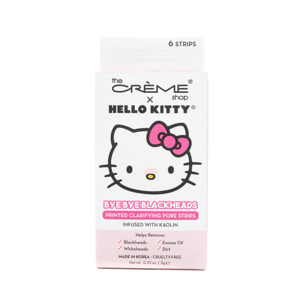 The Creme Shop Hello Kitty Bye Bye Blackheads Printed Clarifying Pore Strips