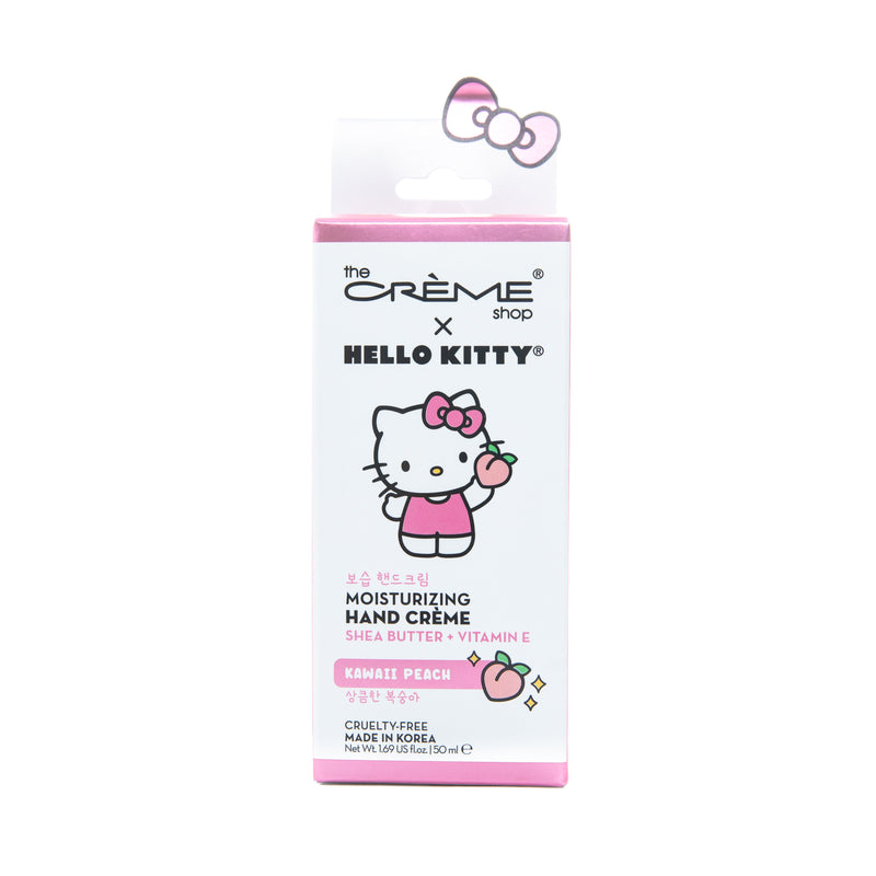 The Creme Shop Hello Kitty Moisturizing Hand Creme Kawaii Peach