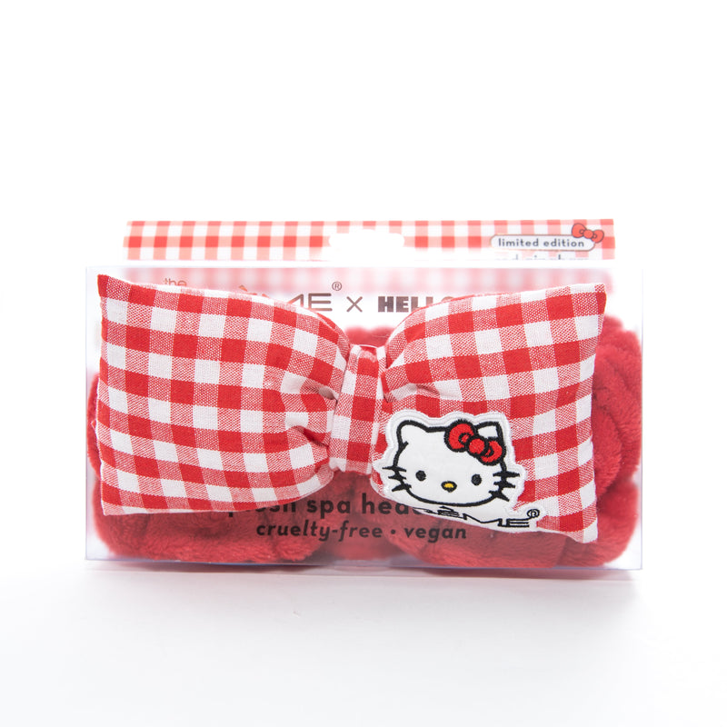 The Creme Shop Hello Kitty Red Plush Spa Headband
