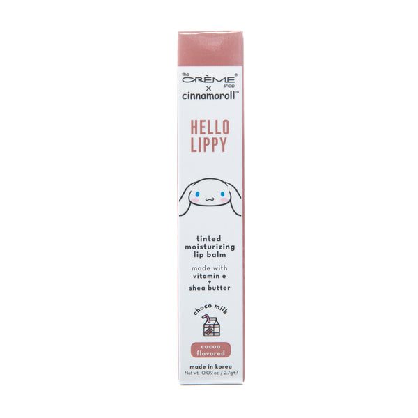 The Creme Shop Cinnamoroll Hello Lippy Tinted Moisturizing Lip Balm Cocoa Flavored