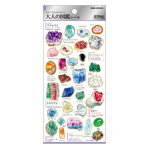 Kamio Picture Dictionary Stickers (Mineral)
