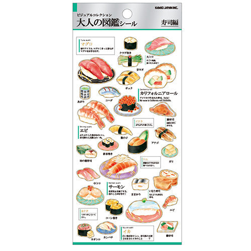 Kamio Picture Dictionary Stickers (Sushi)