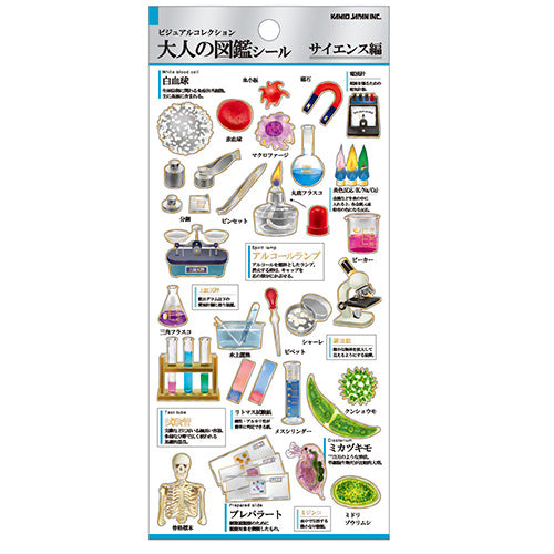 Kamio Picture Dictionary Stickers (Science)