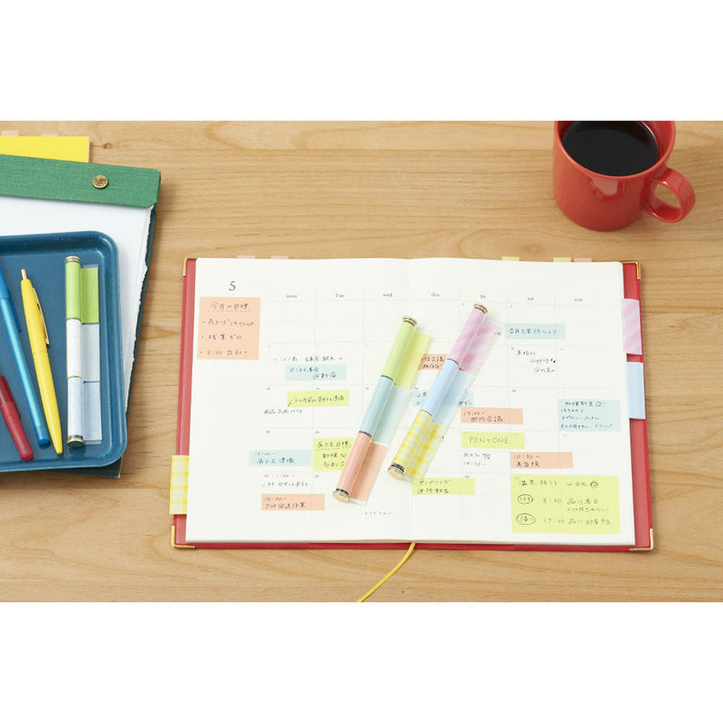 Kanmido Fusen Pentone Pale Sticky Note