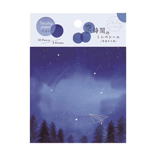 Kitera Shoji Sora Jikan Stickers Midnight Forest