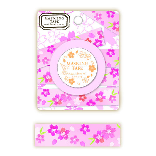 Clothes-Pin Nami Nami Cherry Blossom Masking Tape MT14028