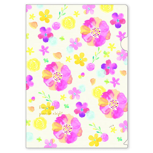 Clothes-Pin Nami Nami Flower File Folder CF14
