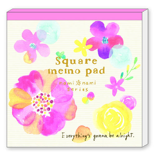 Clothes-Pin Nami Nami Flower Memo Pad MM14152