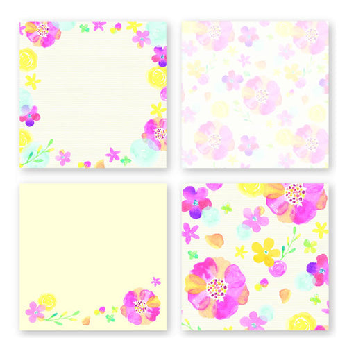 Clothes-Pin Nami Nami Flower Memo Pad MM14152