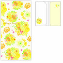 Clothes-Pin Nami Nami Yellow Flower For Tickets, Face Masks File Folder CF14411