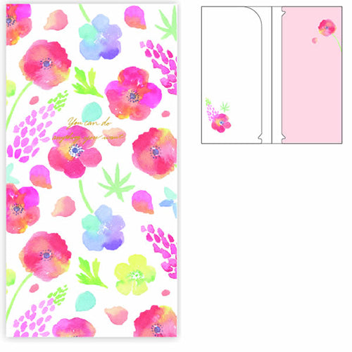 Clothes-Pin Nami Nami Anemone & Lupine For Tickets, Face Masks File Folder CF14413