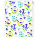 Clothes-Pin Nami Nami Pansy With Zipper Case, 6 Pockets File Folder naminami